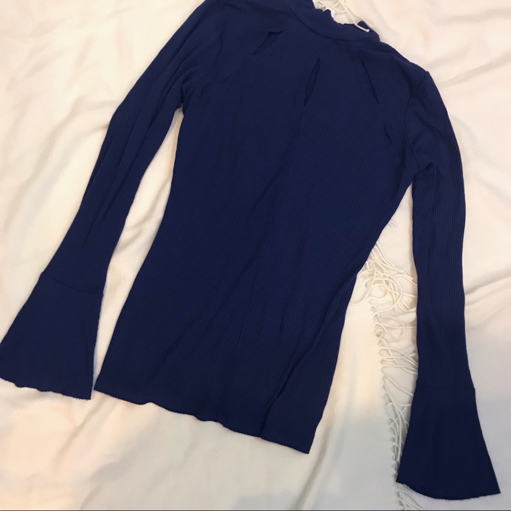 Royal Blue Top